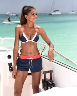 KangaROOS Zwemshort Energy In Colourblocking-stijl -Dames Winkel kangaroos zwemshort energy in colourblocking stijl blauw 13