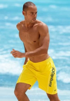 KangaROOS Zwemshort Met Kangaroos Opschrift -Dames Winkel kangaroos zwemshort met kangaroos opschrift geel 4