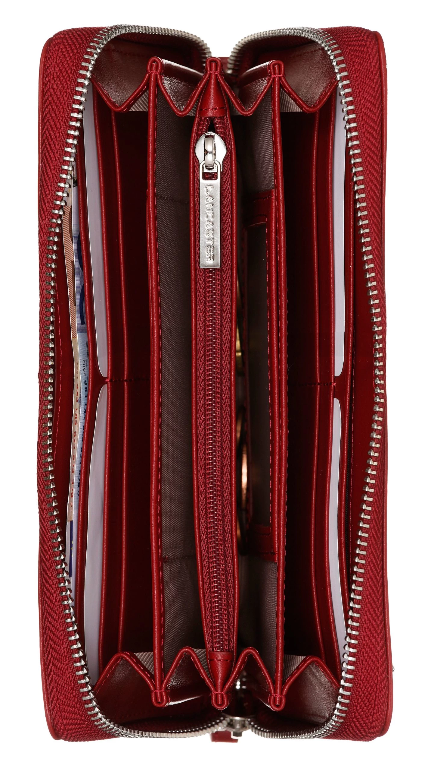 LANCASTER Portemonnee Paris PM Van Hoogwaardig Leer 3 LANCASTER Portemonnee Paris PM Van Hoogwaardig Leer - Image 3