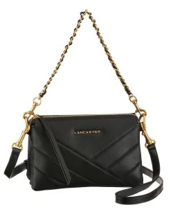 LANCASTER Schoudertas Clutch Small Soft Matelassé Met Goudkleurige Details