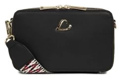 LANCASTER Schoudertas Foulonne Cerceau Met Goudkleurige Details -Dames Winkel lancaster schoudertas crossbody bag small city philos met modieuze textielen schouderriem zwart 4