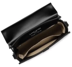 LANCASTER Schoudertas Handbag Small Suave Even In Glanzende Look -Dames Winkel lancaster schoudertas handbag small suave even in glanzende look zwart 4