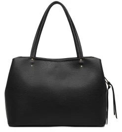 LANCASTER Shopper Foulonne Double Met Praktische Indeling -Dames Winkel lancaster shopper foulonne double met praktische indeling zwart 2