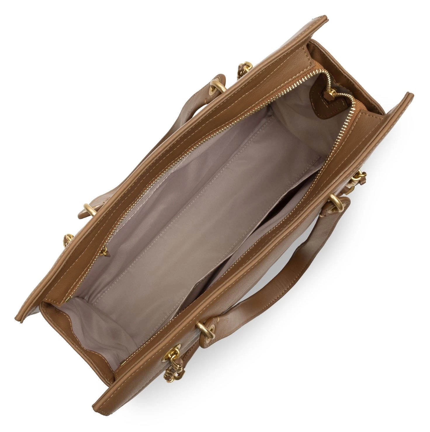 LANCASTER Shopper Soft Matelassé Met Mooie Siernaden 4 LANCASTER Shopper Soft Matelassé Met Mooie Siernaden - Afbeelding 4