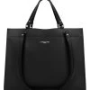 LANCASTER Shopper Tote Bag Pur & Element City