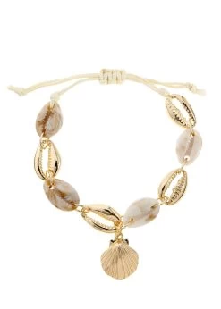 Levi's® Badslippers June LS Met Opvallend Logo-opschrift -Dames Winkel lascana enkelkettinkje met hanger en namaakschelpen goud 2