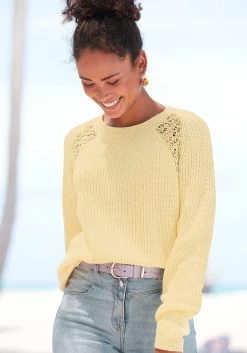 Vivance Shirt Met 3/4-mouwen Met Modieuze Manchetten En Goudkleurige Knopen (Set Van 2) 30 Vivance Shirt Met 3/4-mouwen Met Modieuze Manchetten En Goudkleurige Knopen (Set Van 2) -Dames Winkel lascana gebreide trui 6