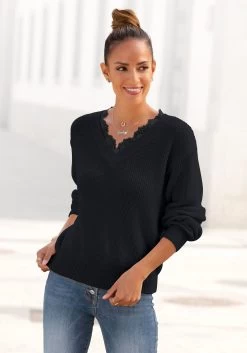 Elbsand Badslippers Slippers Ultralicht Met Modieuze Print Veganistisch 30 Elbsand Badslippers Slippers Ultralicht Met Modieuze Print Veganistisch -Dames Winkel lascana gebreide trui met kanten rand zwart 1