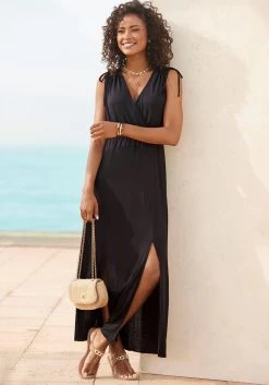 Buffalo Blousejurkje Met Slangenprint -Dames Winkel lascana maxi jurk 2