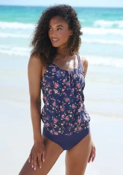 Venice Beach Tankini Met Mooie Zomerprint 30 Venice Beach Tankini Met Mooie Zomerprint -Dames Winkel lascana oversized tankini blauw