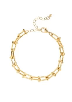 Vivance Gedessineerde Jurk Van Geweven Viscose -Dames Winkel lascana schakelarmband goud