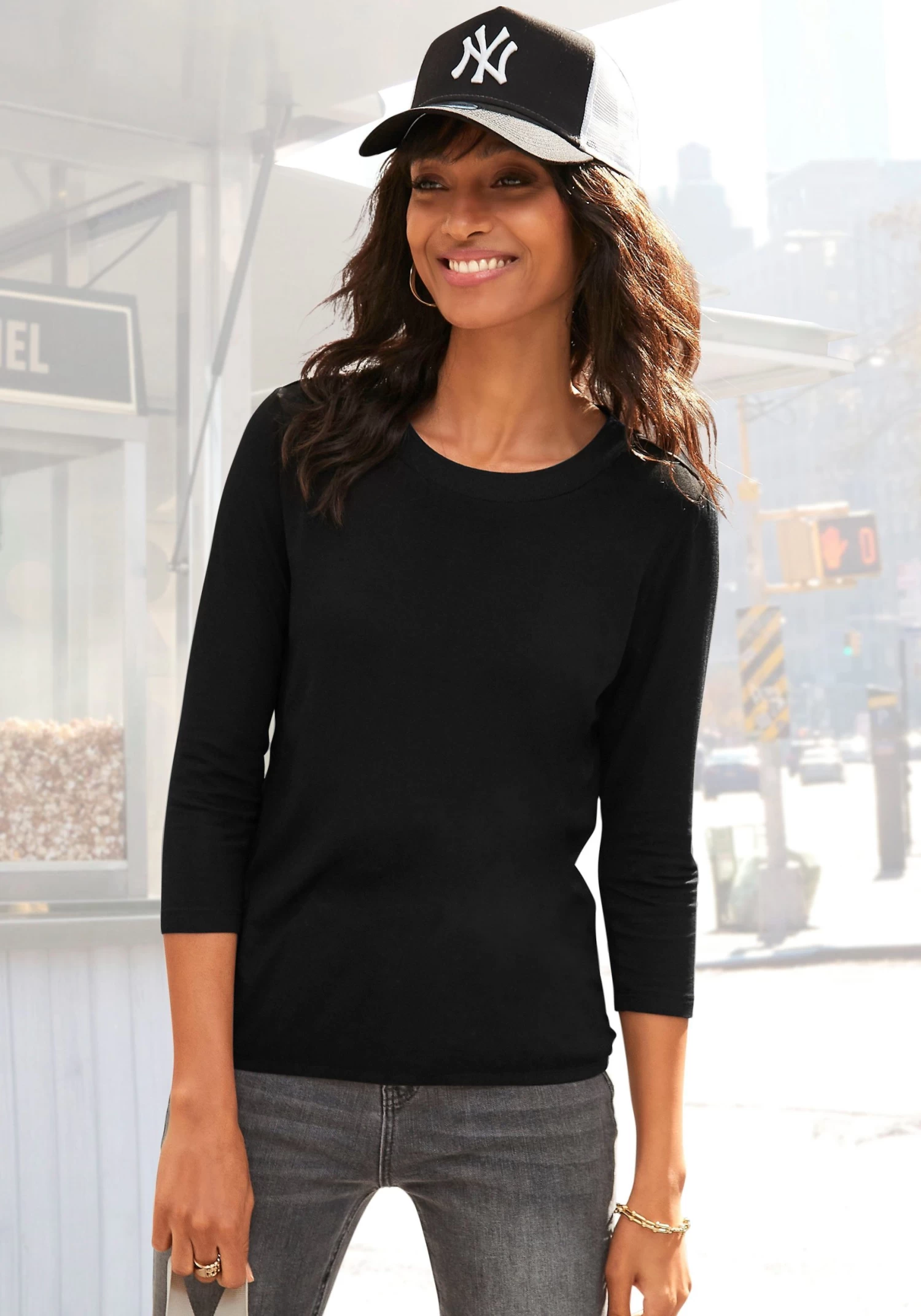 Vivance T-shirt Met Kleine Plooien Aan De Armsgaten (Set Van 2) 13 Vivance T-shirt Met Kleine Plooien Aan De Armsgaten (Set Van 2) - Image 13