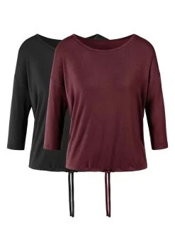 S.Oliver RED LABEL Beachwear Beugelbikini Met Patroonmix -Dames Winkel lascana shirt met 3 4 mouwen van duurzame viscose set van 2 rood 1