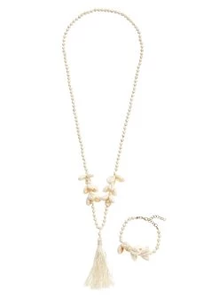 Levi's® Badslippers June LS Met Opvallend Logo-opschrift -Dames Winkel lascana sieradenset ketting en enkelkettinkje met leuke schelp details 2 delig bruin 2