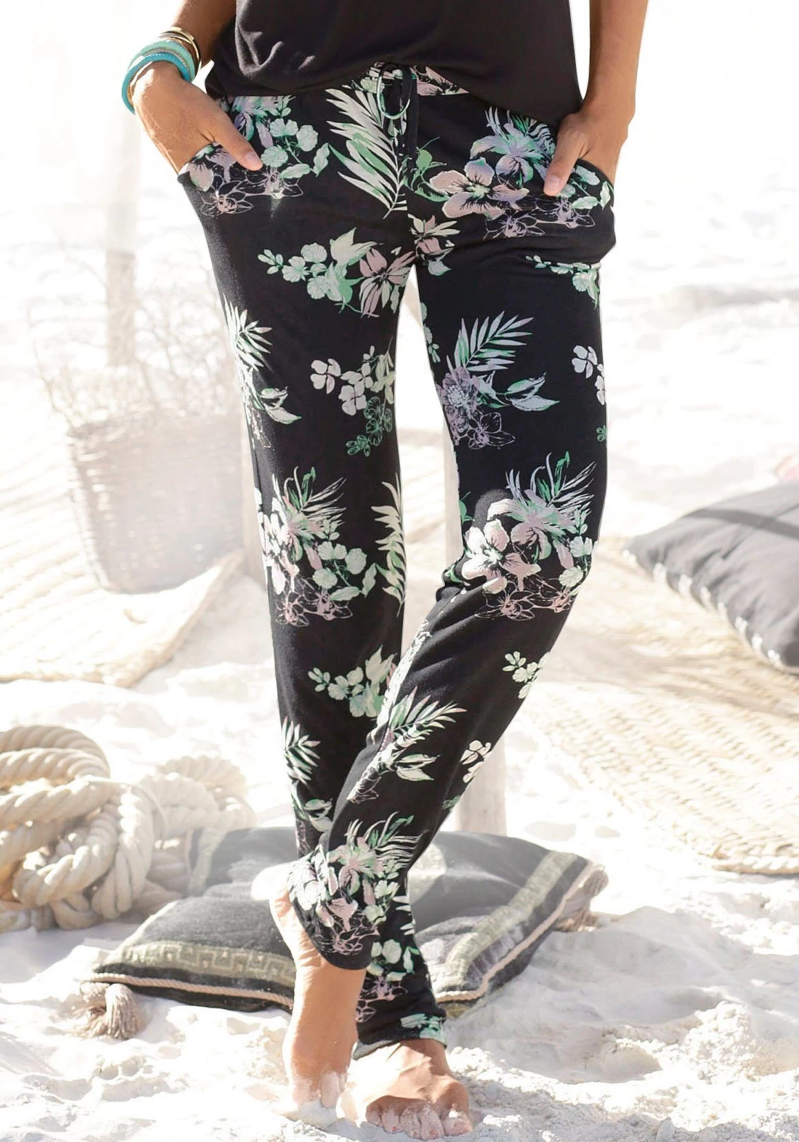 Vivance T-shirt Met Elastische Zoom (Set Van 2) 14 Vivance T-shirt Met Elastische Zoom (Set Van 2) - Afbeelding 14