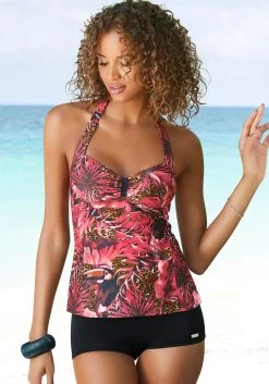 Jette Joop Tankini In Oversized Model -Dames Winkel lascana tankini met hotpants roze 7