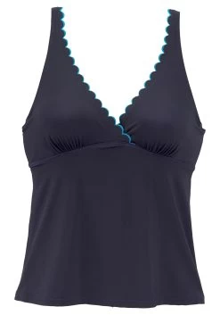 Feel Good Tankini (2 Stuks) 31 Feel Good Tankini (2 Stuks) -Dames Winkel lascana tankinitop met beugels camilla met kleurcontrast blauw