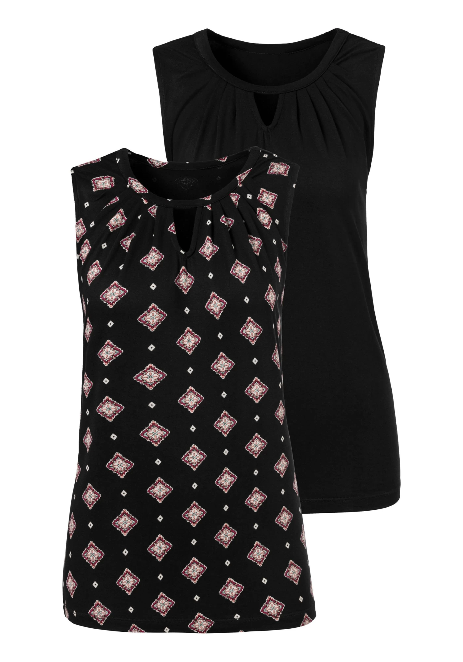 Vivance Jerseyjurk Met Bloemetjesdessin 13 Vivance Jerseyjurk Met Bloemetjesdessin - Image 13