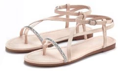 Chillouts Strohoed Pula Hat, Papierstro 24 Chillouts Strohoed Pula Hat, Papierstro -Dames Winkel lascana teenslippers met glitterdetails roze 4