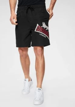 KangaROOS Zwemshort Met Strepen -Dames Winkel lonsdale boardshort zwart 1