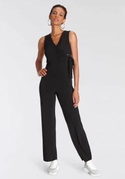 Melrose Jumpsuit Met Kant - Nieuwe Collectie -Dames Winkel melrose jumpsuit met sierring nieuwe collectie zwart 8