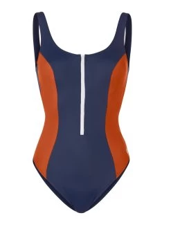 Olympia Badpak -Dames Winkel olympia badpak blauw 5