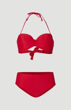 O'Neill Triangelbikini "Cali Rita " -Dames Winkel oneill bandeaubikini havaa malta rood 8