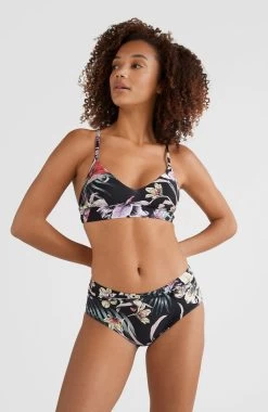 Roxy Bikinibroekje Quiet Beauty 22 Roxy Bikinibroekje Quiet Beauty -Dames Winkel oneill zwembroek palma bottom zwart 1