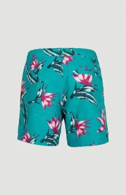 O'Neill Zwemshort FLORAL SHORTS -Dames Winkel oneill zwemshort floral shorts blauw 13