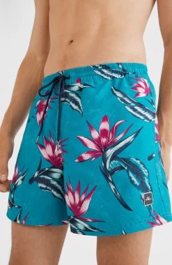 O'Neill Zwemshort FLORAL SHORTS -Dames Winkel oneill zwemshort floral shorts blauw 9