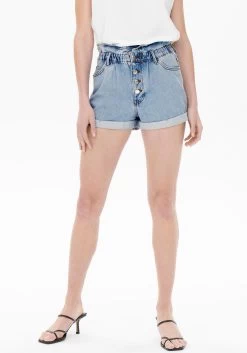 Calvin Klein Swimwear Bandeau-bikinitop BRALETTE-UW -Dames Winkel only short onlcuba life paperbag blauw 10