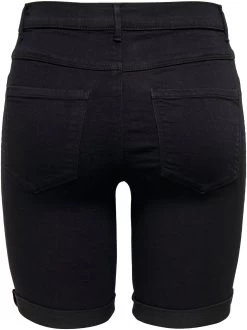 Only Short ONLRAIN LIFE MID LONG SHORTS -Dames Winkel only short onlrain life mid long shorts zwart 5