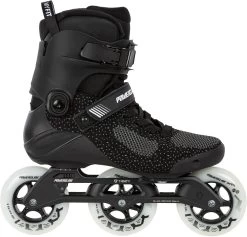 Buffalo Strandbroek Met Streepprint -Dames Winkel powerslide inlineskates swell lite black 100 zwart 2