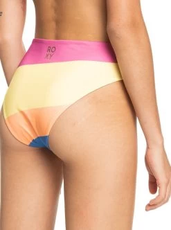 Roxy Bikinibroekje POP Surf -Dames Winkel roxy bikinibroekje pop surf wit 2