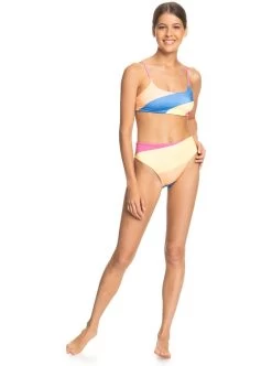 Roxy Bikinibroekje POP Surf -Dames Winkel roxy bikinibroekje pop surf wit 4