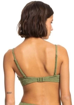 Roxy Bustierbikinitop CURRENT COOLNESS BRALETTE -Dames Winkel roxy bustierbikinitop current coolness bralette groen 2
