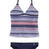 S.Oliver RED LABEL Beachwear Tankini Barcelona Kids In Pittige Streep-look