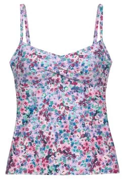 S.Oliver RED LABEL Beachwear Tankinitop Met Beugels Scatter -Dames Winkel soliver red label beachwear tankinitop met beugels scatter paars 1