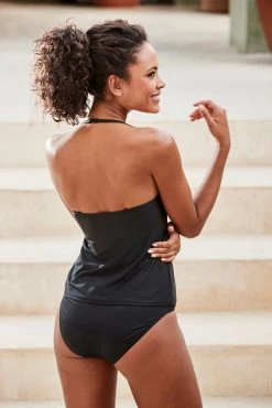 S.Oliver RED LABEL Beachwear Tankinitop Rome In Verschillende Unikleuren 24 S.Oliver RED LABEL Beachwear Tankinitop Rome In Verschillende Unikleuren -Dames Winkel soliver red label beachwear tankinitop rome in verschillende unikleuren zwart 7