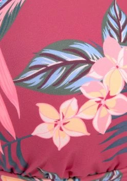 S.Oliver RED LABEL Beachwear Triangel-bikinitop MARIKA Met Sierring -Dames Winkel soliver red label beachwear triangel bikinitop marika met sierring rood 3