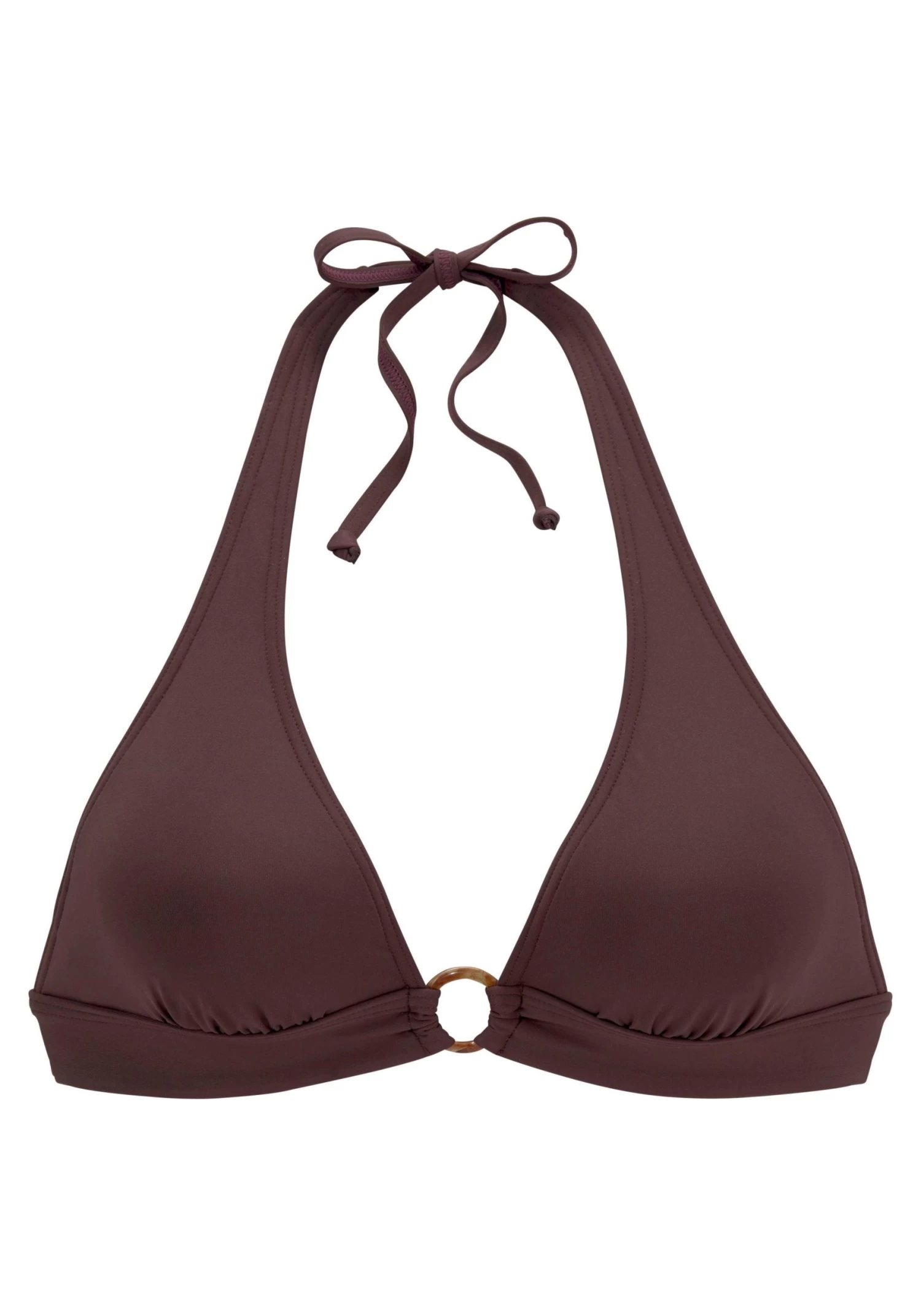 Bruno Banani Triangelbikini Unikleur Met Lange Bindstrik 7 Bruno Banani Triangelbikini Unikleur Met Lange Bindstrik - Image 7