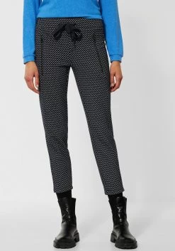 Beachtime Gedessineerde Jurk Met Modieuze Volants -Dames Winkel street one loungebroek style bonny 6