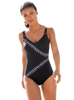 Vivance Shirt Met 3/4-mouwen Met Fijne Plooi (Set Van 2) -Dames Winkel sunflair badpak zwart 2