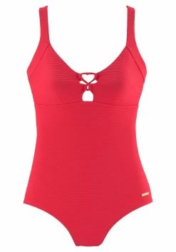 Dames Winkel -Dames Winkel sunseeker badpak met verschillende draagvarianten en modellerend effect rood 1