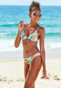 Venice Beach Bikinibroekje ANNA Met Gevlochten Bandjes -Dames Winkel sunseeker triangelbikini 3 draagvarianten wit 14