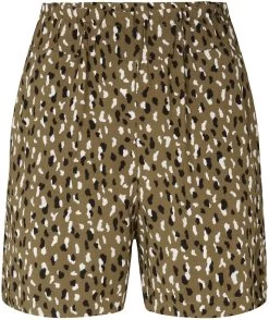 Tom Tailor Short In Een Vlot Model Met Elastiek -Dames Winkel tom tailor short in een vlot model met elastiek groen 8