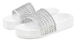 Venice Beach Badslippers Met Lichte Plateauhak, Veganistisch