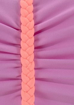 Venice Beach Beugelbikinitop In Bandeaumodel ANNA Met Gevlochten Details -Dames Winkel venice beach beugelbikinitop in bandeaumodel anna met gevlochten details paars 7