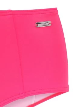 Venice Beach Highwaist-bikinibroekje Planeet In Trendy Belijning -Dames Winkel venice beach highwaist bikinibroekje planeet in trendy belijning roze 8