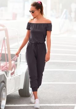 Think! Sandalen CAMBIO Met Een Uitneembare Binnenzool -Dames Winkel venice beach jumpsuit van zachte sweatstof grijs